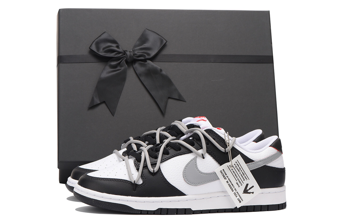 

Кроссовки Nike Dunk Skateboard Shoes Men Low-Top Black