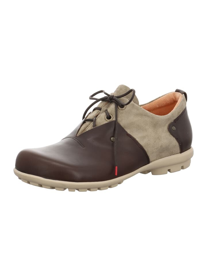 

Туфли на шнуровке Think! Schnürschuh KONG HERREN, цвет espresso/kombi