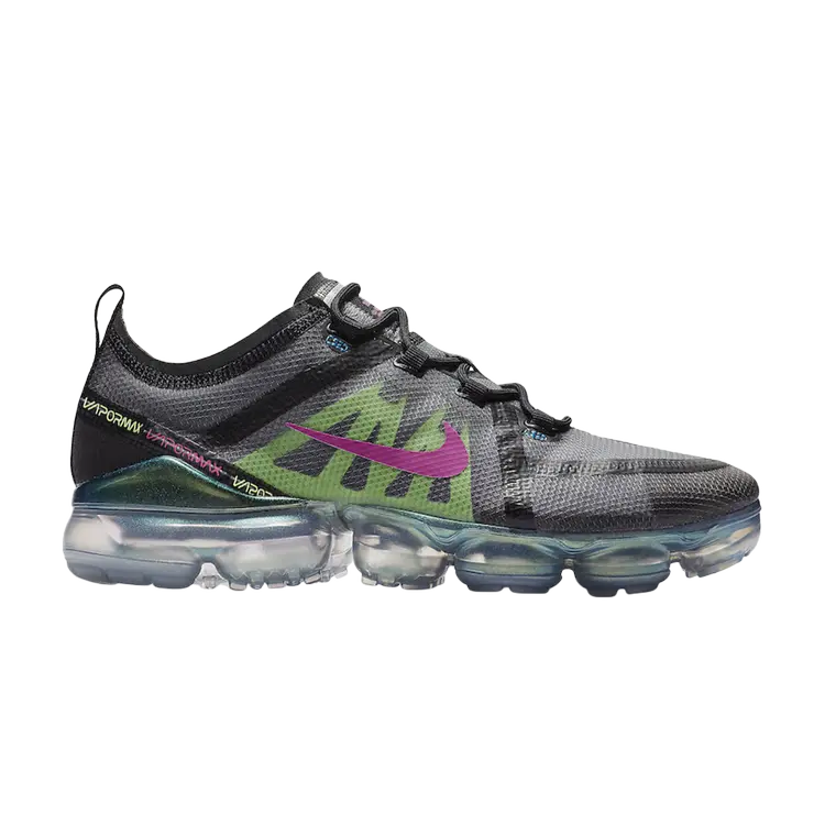 

Кроссовки Nike Air VaporMax 2019 PRM 'Fuchsia Lime', черный