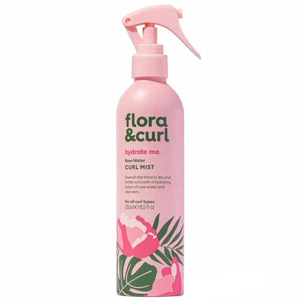 

Увлажняющий спрей для вьющихся волос, 250 мл Flora & Curl Hydrate me