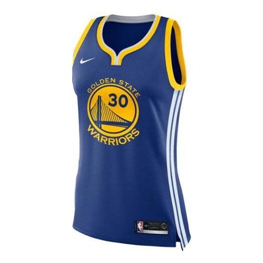 

Майка (WMNS) Nike NBA GS Warriors Away Icon Swingman Jersey 'Curry-Blue', синий