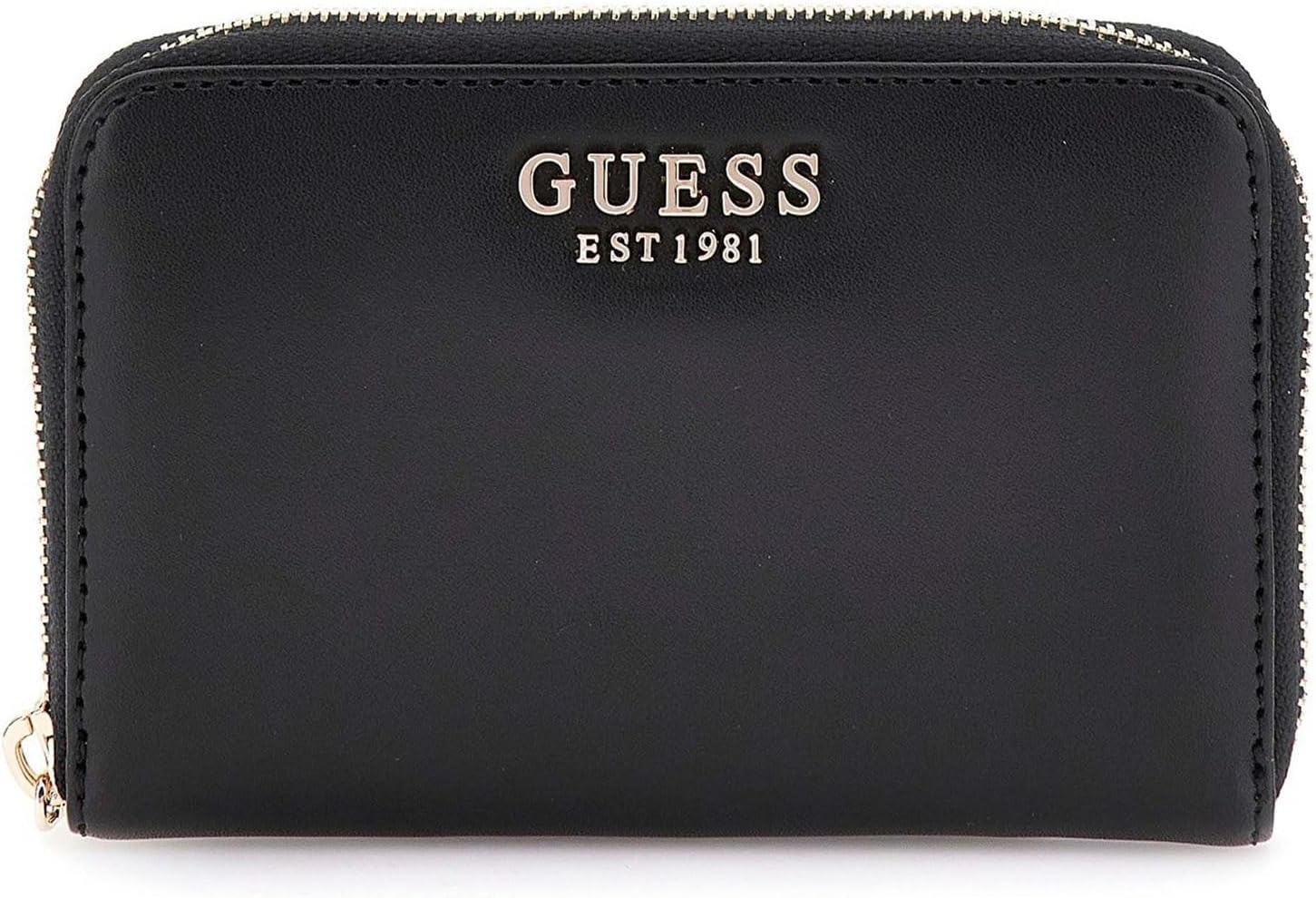 

Кошелек GUESS Laurel SLG Medium Zip Around, черный, универсальный размер, Black
