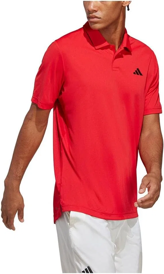 Футболка-поло Adidas Club Tennis - черный/серый Six/белый — фото 3