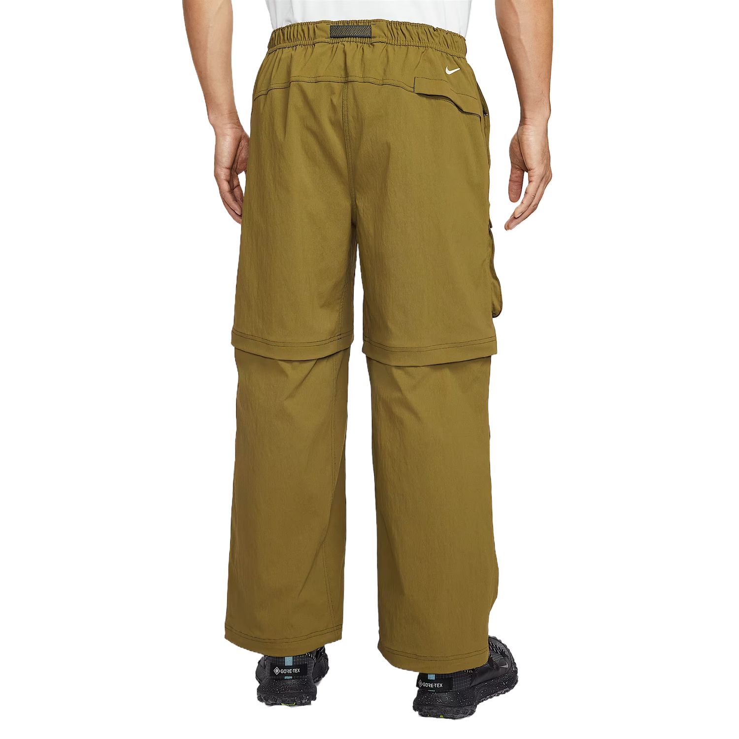 Nike Кargo Pants Men's Anti Aircraft Gun Olive Green/Coal Black/Mountain White Moderate — фото 3