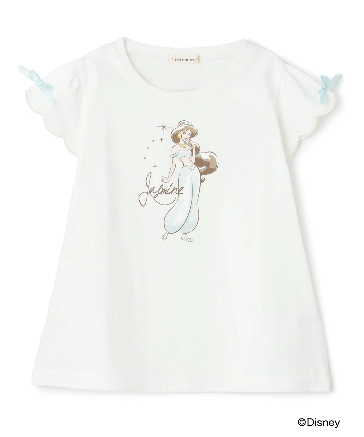 Детская футболка Disney с графикой Princess и Tinker Bell Lycee mine голубой — фото 2