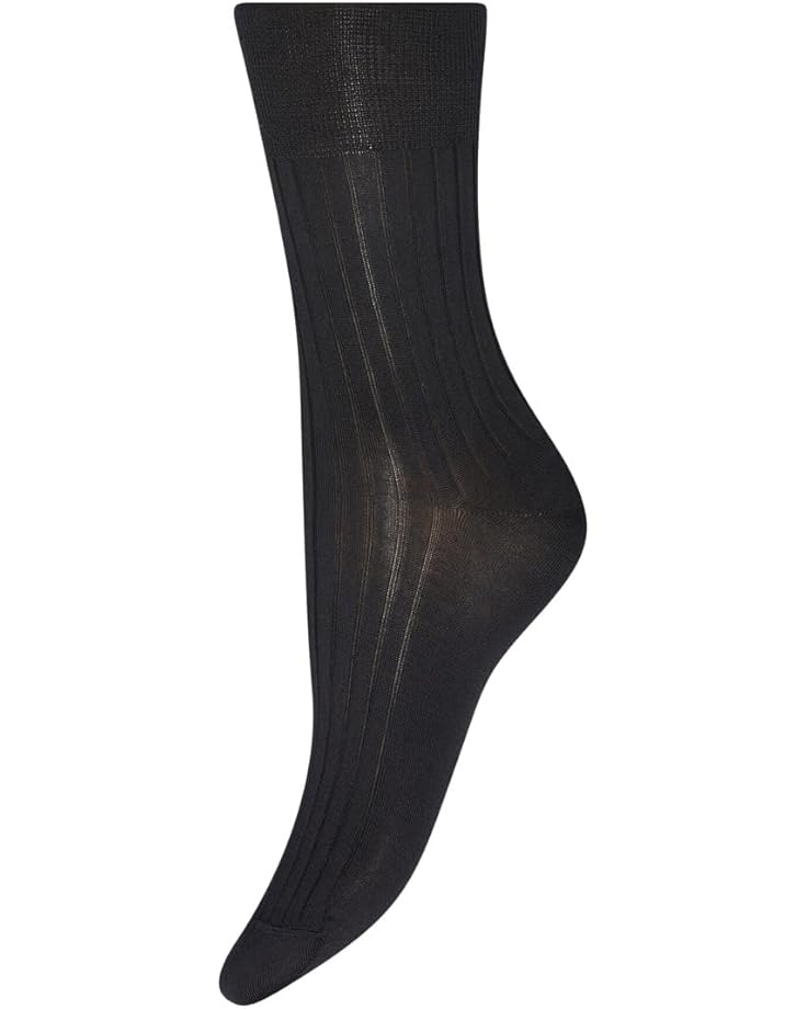 

Носки Wolford Luxury Cotton Rib Socks, черный