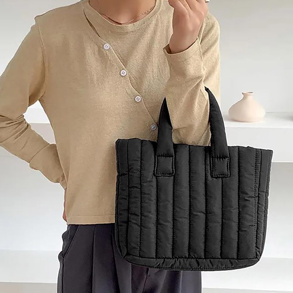 

Стеганая сумка через плечо FASHNZFAB, черный