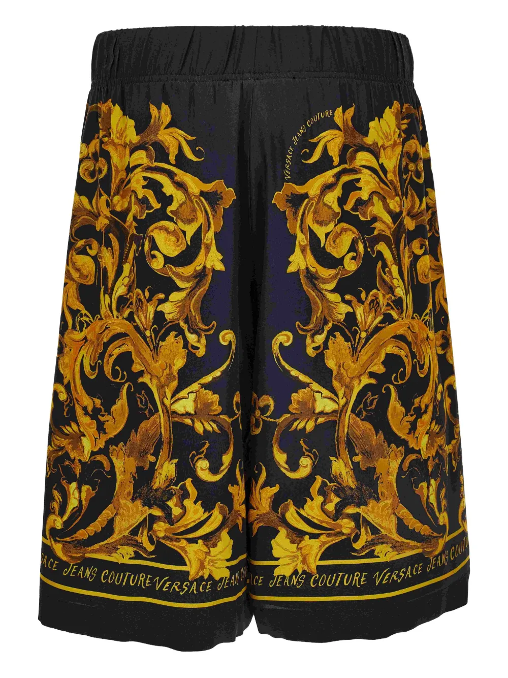 

Шорты с принтом Baroque Versace Jeans Couture, черный