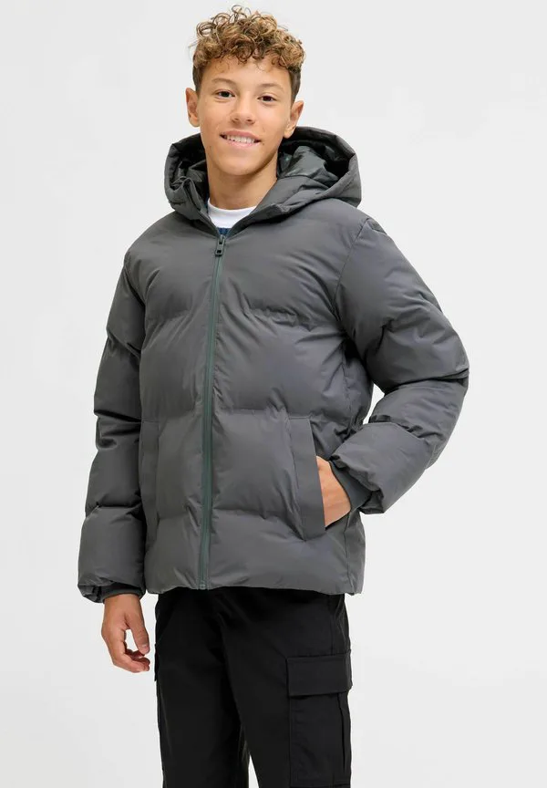 Зимняя куртка stepp Jack & Jones Junior, Asphalt — фото 2