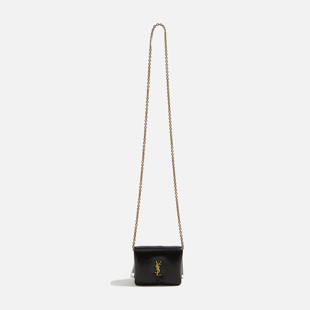 

Кошелек Saint Laurent YSL Wallet With Chain, цвет Nero