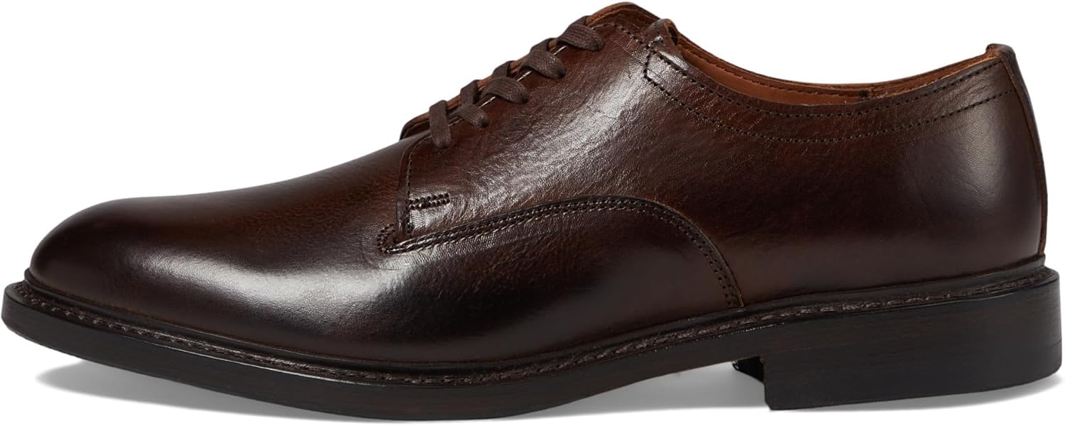Мужские оксфорды Allen Edmonds Trevor с гладким носком, коричневый — фото 4