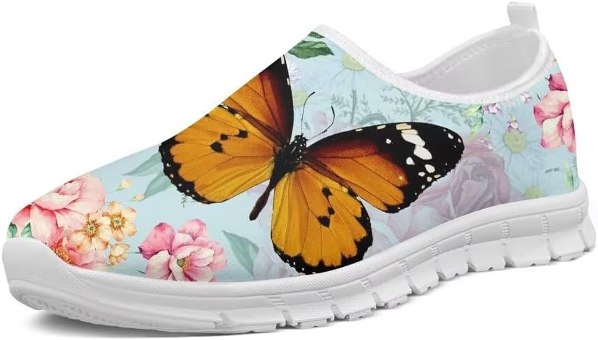 

Кроссовки Forchrinse с изображением, Butterfly Peony
