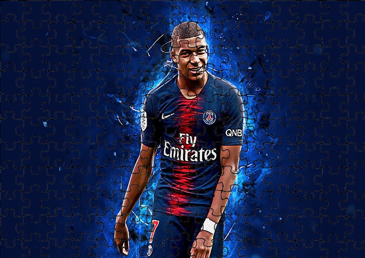 

Пазл 70 шт: Psg Mbape + Сумка с принтом bez marki