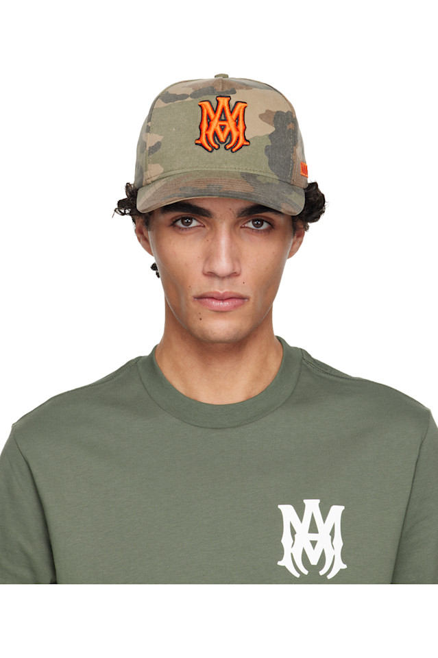 

Amiri Хаки ма контурная кепка