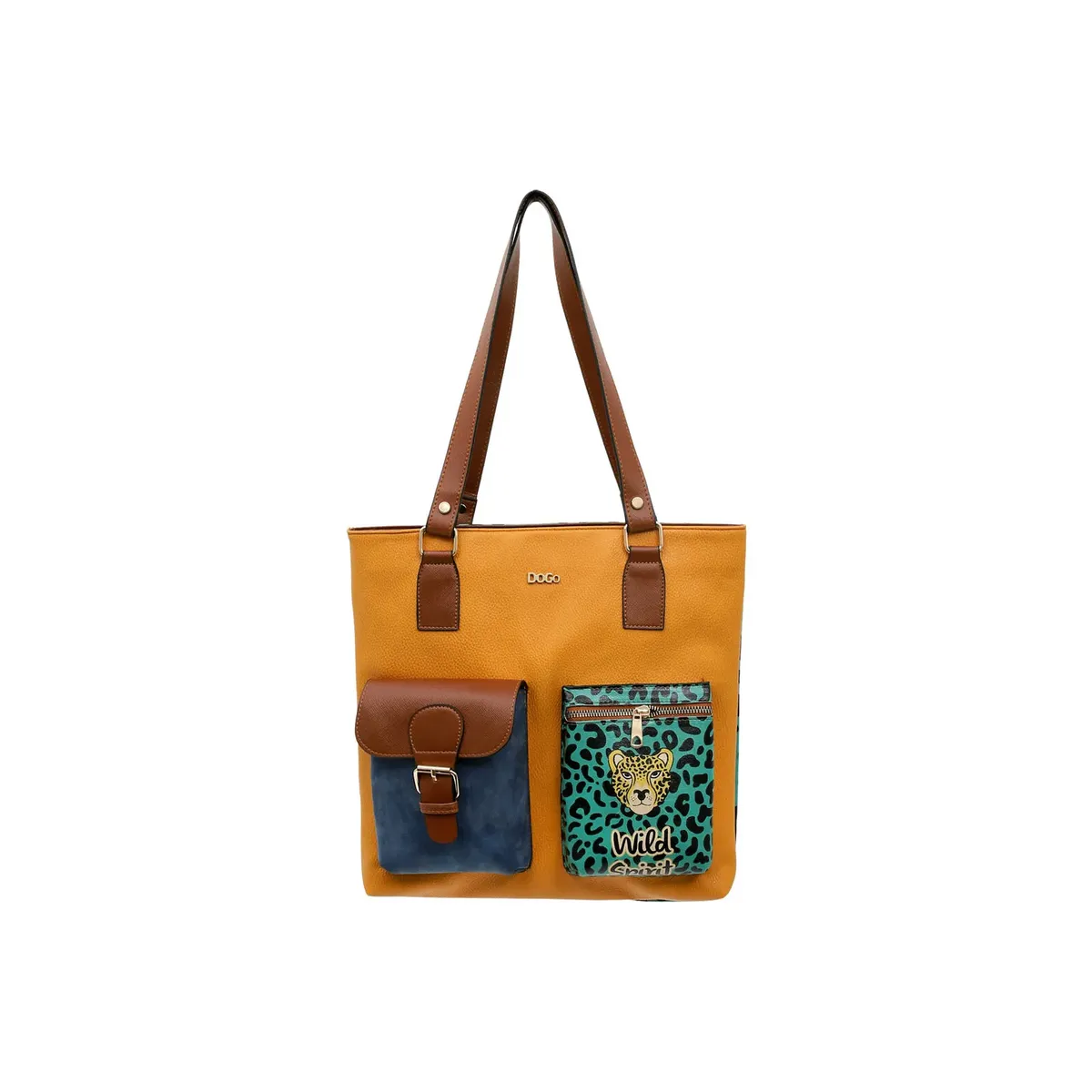 

Сумка через плечо DOGO "Женская сумка с несколькими карманами Wild Spirit Vegan Women's Handbags", Vegan, цвет Orange