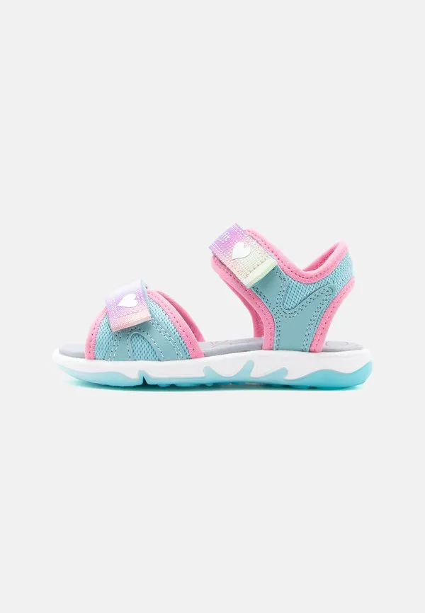 Сандалии pebbles Superfit, Hellgruen/Rosa