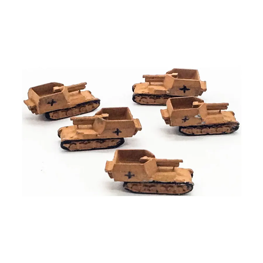 

15 см SFH 13/1 Лоррейн (F) Коллекция № 1, WWII Micro Armour - Germany - Loose Miniatures (1:285)