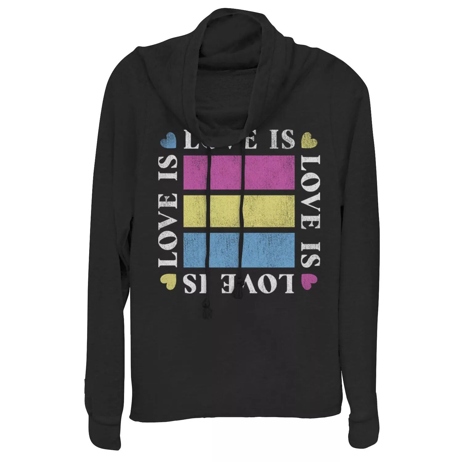 

Толстовка Junior's Love Is Pastel, черный