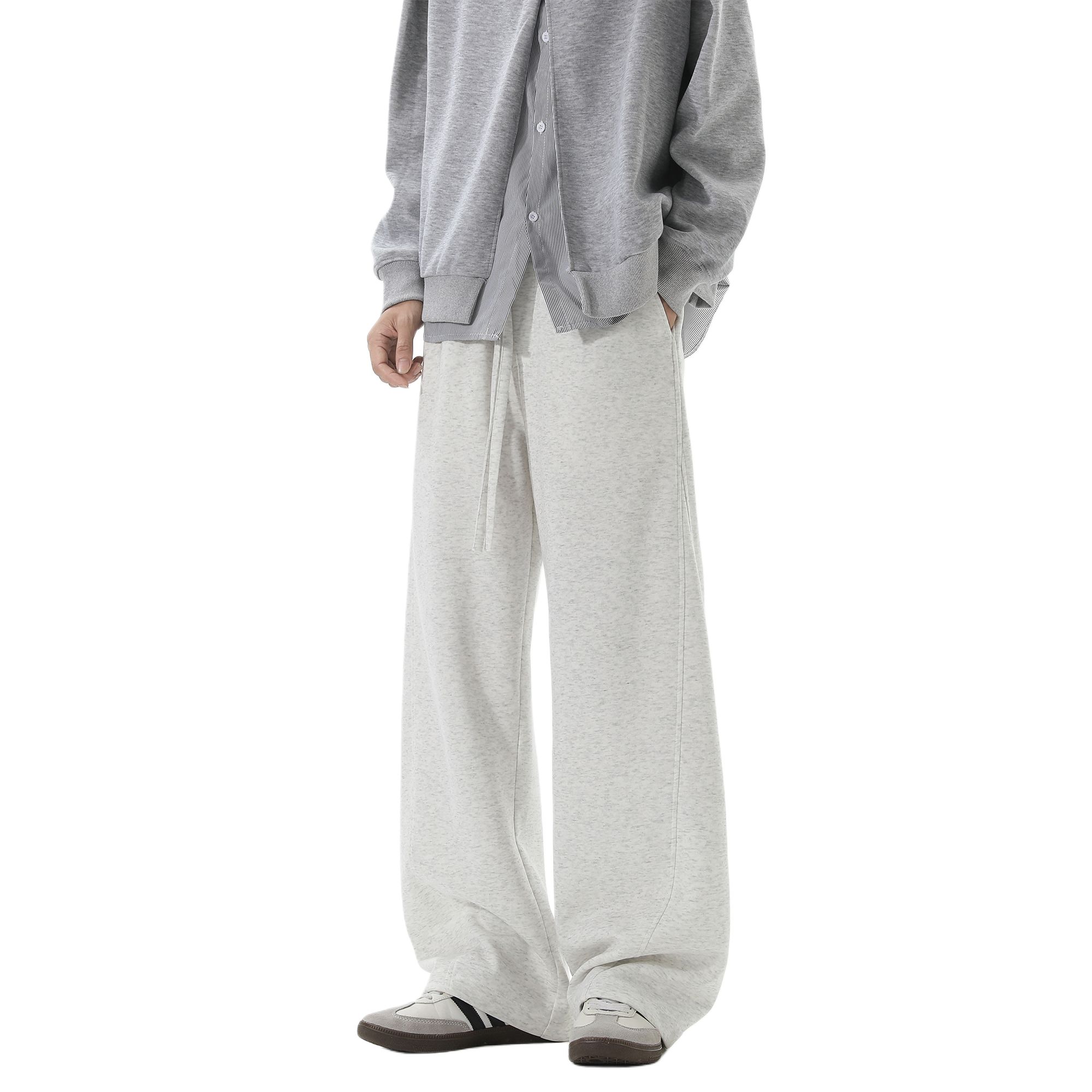 

Вязаные свитшоты Unisex WARRIOR, белый heather серый (fleece-lined)