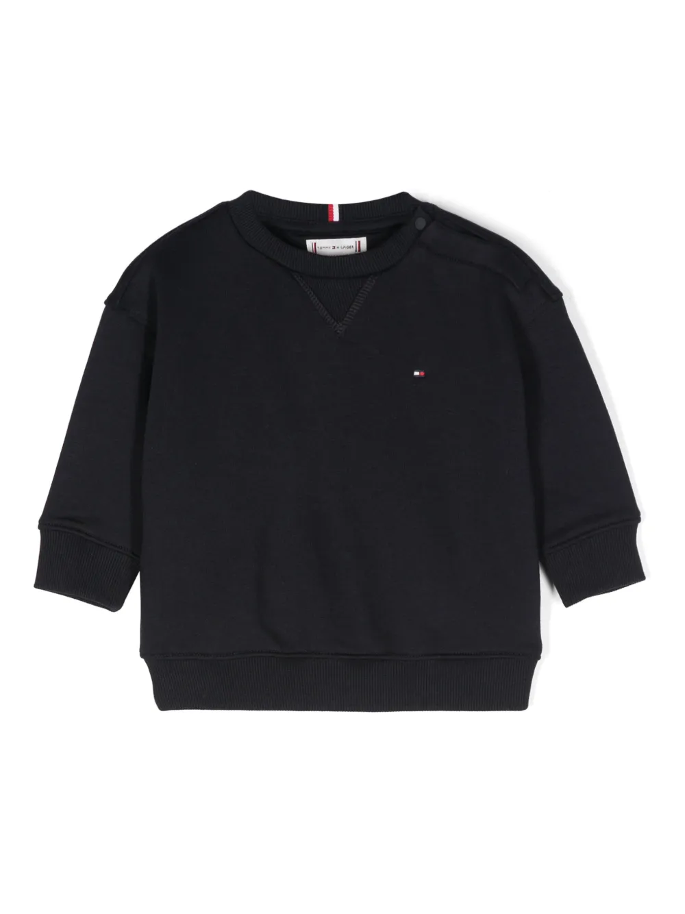 

Толстовка с вышитым логотипом Tommy Hilfiger Junior, синий