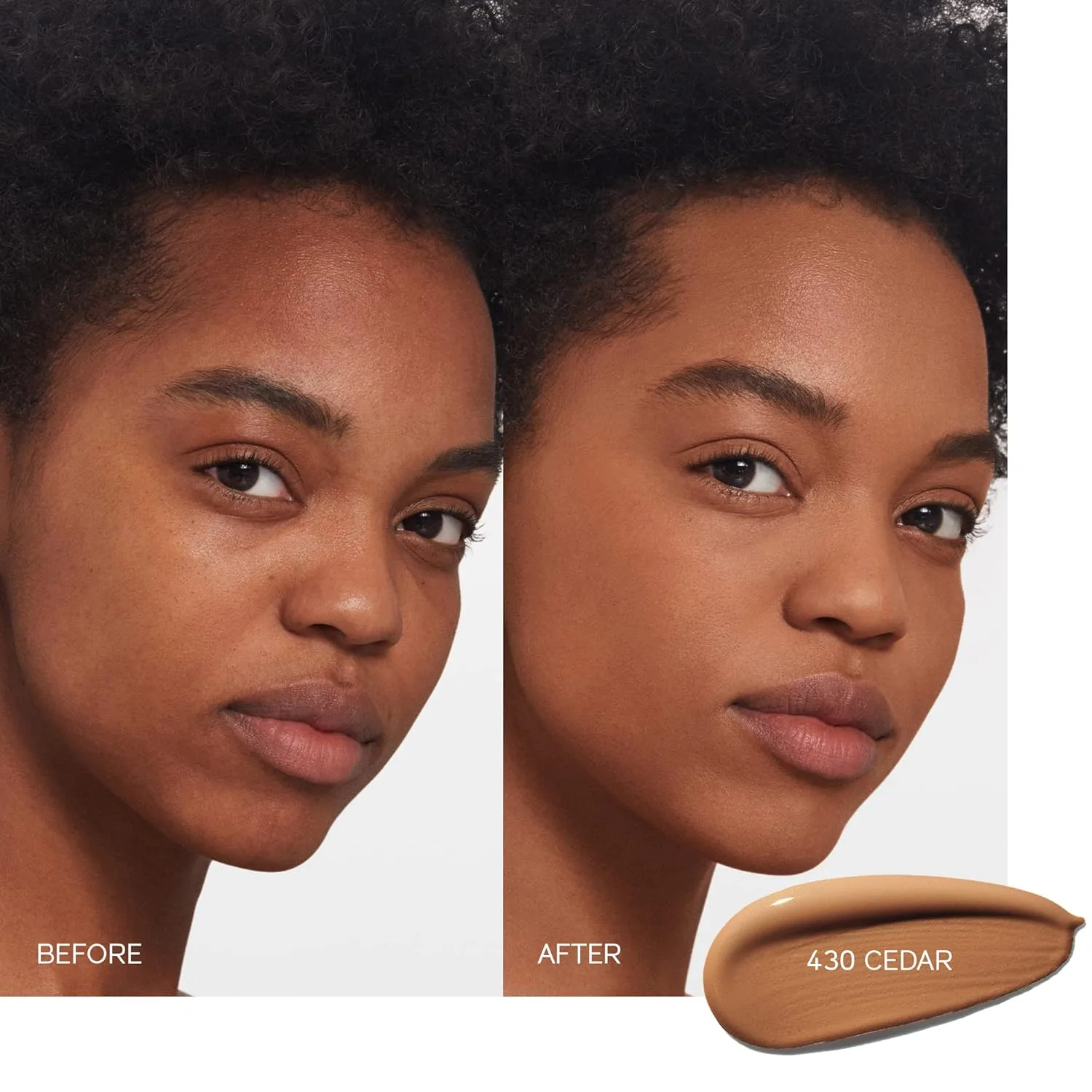 Тональный крем Shiseido Synchro Skin Self-Refreshing Foundation SPF 30 - среднее, наслаиваемое покрытие + стойкость до 24 часов - водостойкий и не оставляет следов - некомедогенный 1 штука (1 шт.), Cedar — фото 3