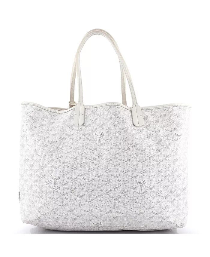 

Сумка-тоут PM Saint Louis из покрытого холста Pre-Owned Goyard, белый