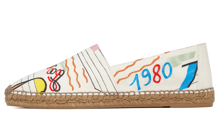 

Эспадрильи Saint Laurent Perseo Flat, белый