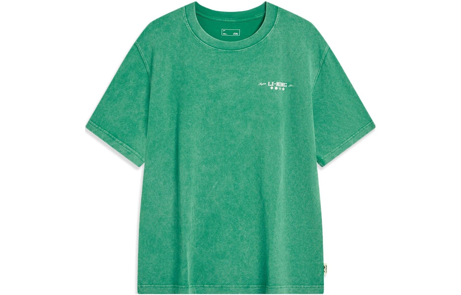 

Футболка мужская из коллекции Sports Life, цвет сосново-зеленый Lining, зеленый