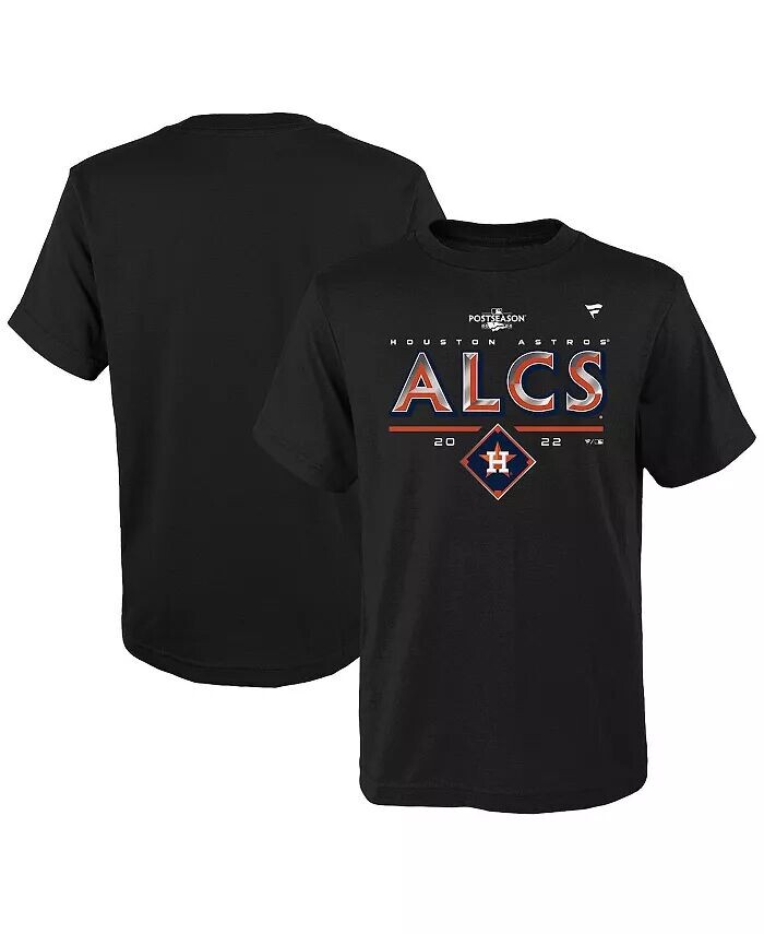 

Черная футболка Big Boys Houston Astros 2022 Division Series с победителем в раздевалке Fanatics