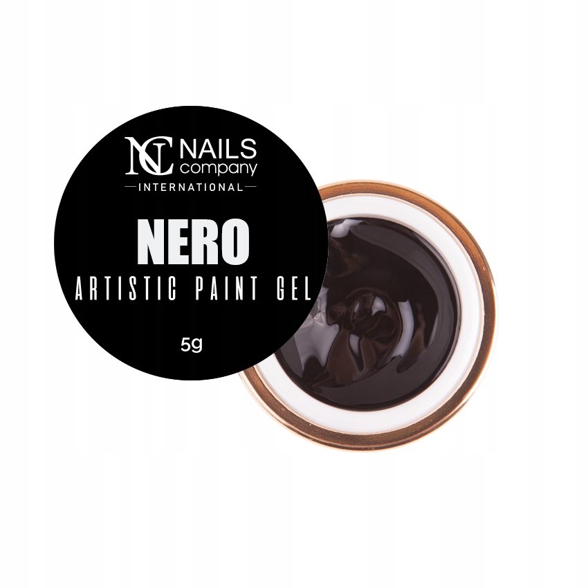 

Черный 3D NC Nails Artistic Paint Gel Nero