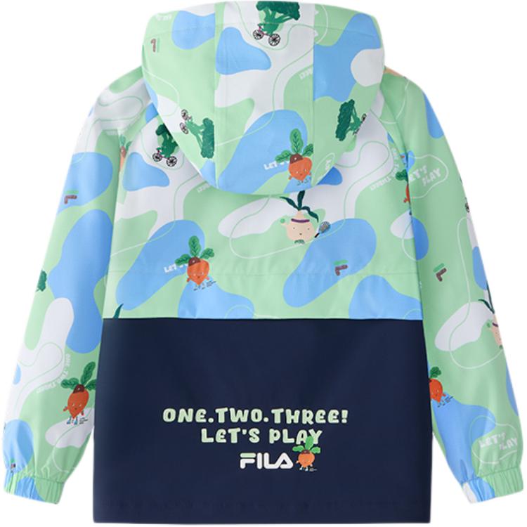 Куртка All Over Print для детей 3-7 лет FILA KIDS, All Over Print-Za — фото 3