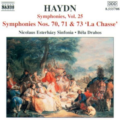 

CD диск Haydn / Drahos / Nicolaus Esterhazy Sinfonia: Symphonies 70 71 & 73 25