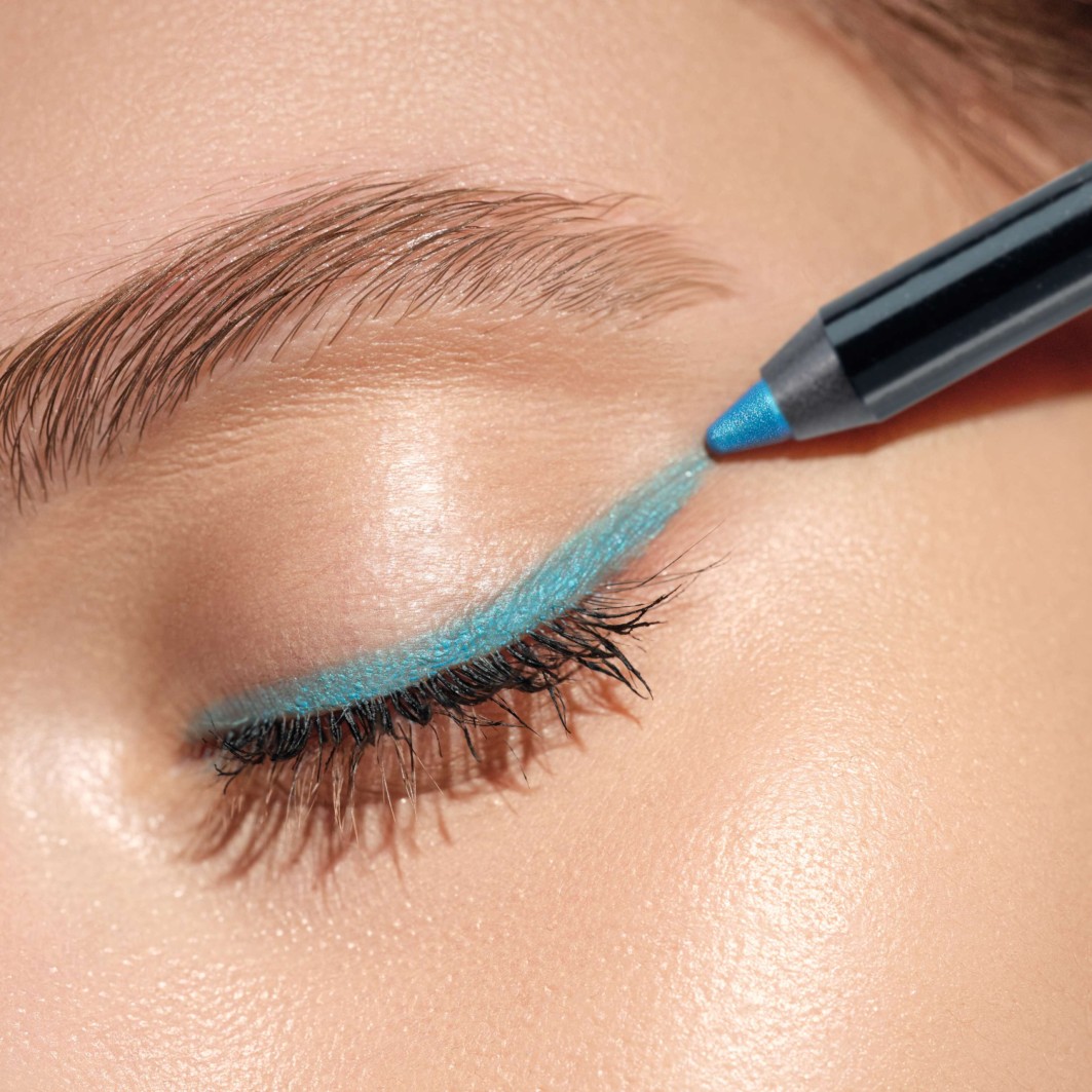 Подводка для глаз cosmic glam metallic long-lasting Artdeco, 29 - metallic neptune, вес 1.2 гр. — фото 4