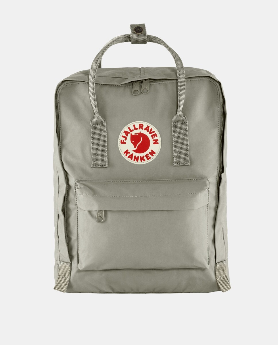 

Светло-серый рюкзак Kanken на молнии Fjällräven, светло-серый