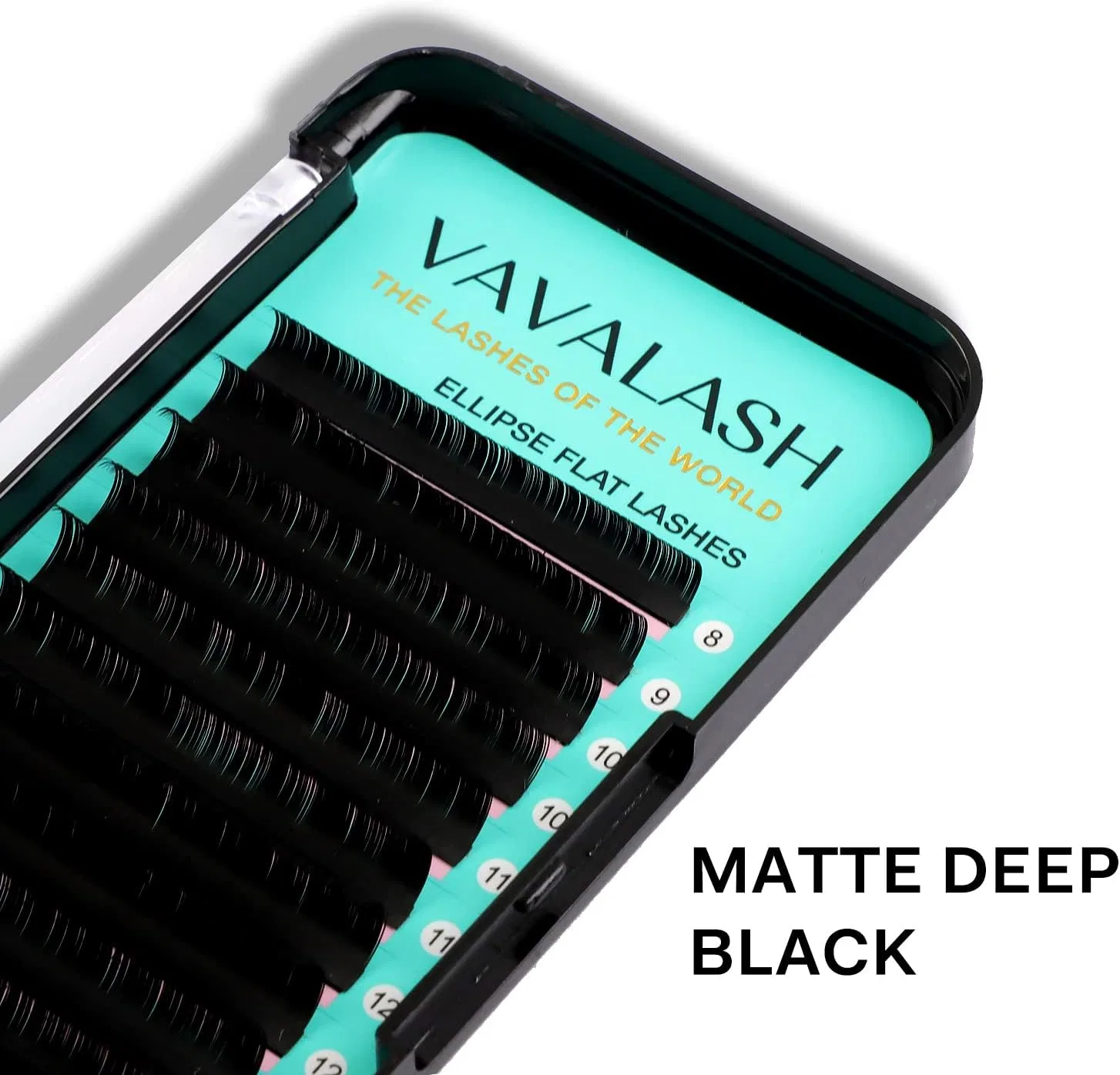 Ресницы VAVALASH Oval 0.15 мм Curl 8-15 мм Mixed Flat Black — фото 4