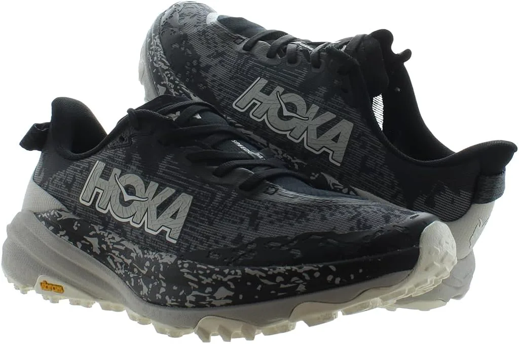 Мужские кроссовки HOKA ONE ONE Speedgoat 6, черный — фото 4