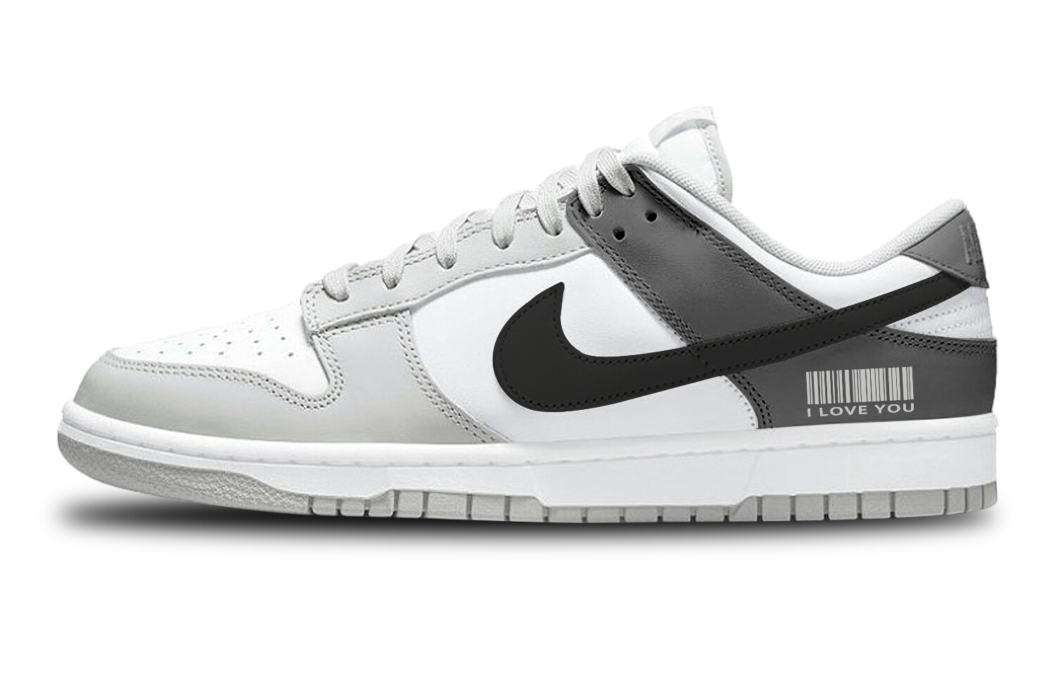 

Кроссовки Nike Dunk Skateboard Shoes Women's Low-Top Gray, Серый, Кроссовки Nike Dunk Skateboard Shoes Women's Low-Top Gray