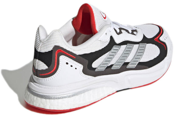 Кроссовки (WMNS) adidas SN1997 'White Black Red', белый — фото 4