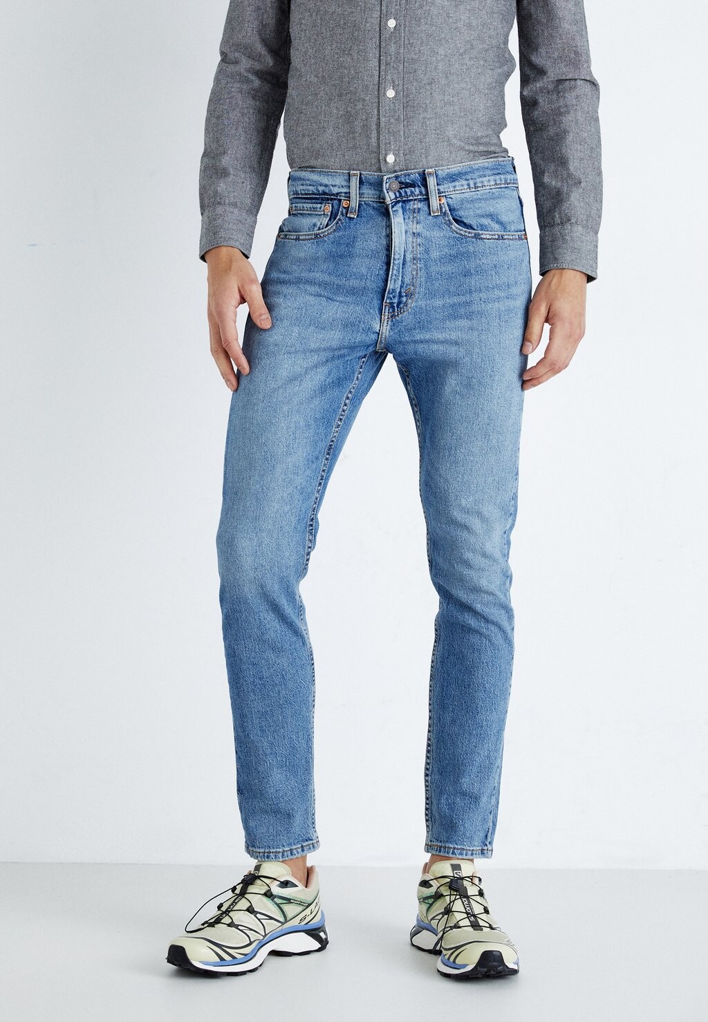 

Джинсы приталенного кроя 515 Slim Taper Levi's, цвет blue denim
