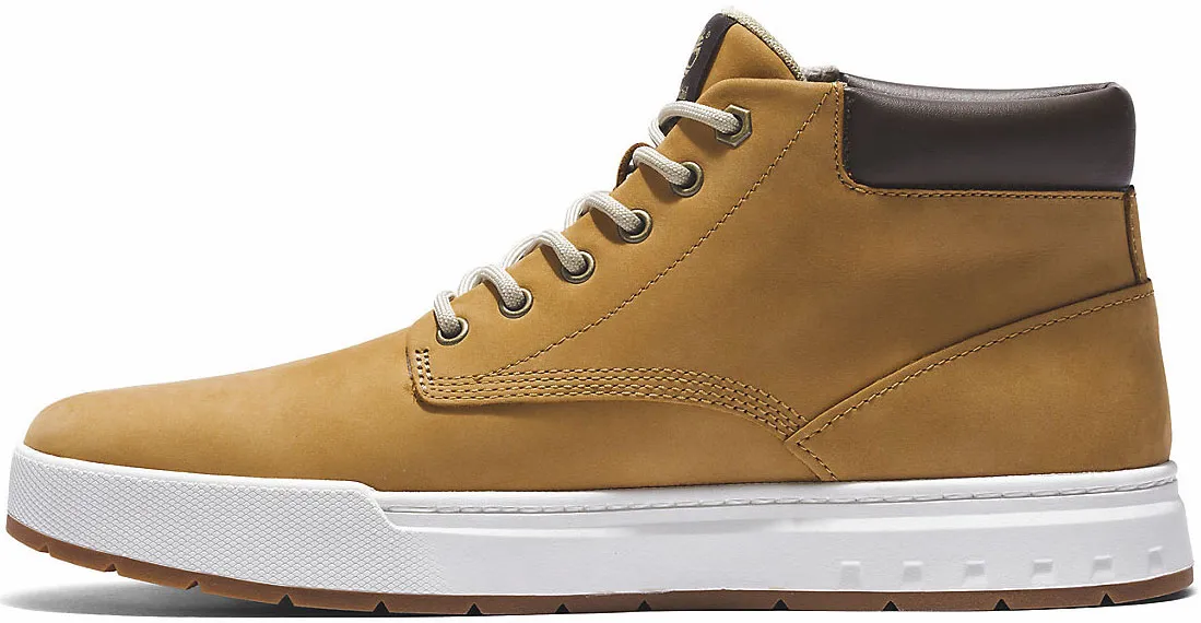 Мужские ботинки Timberland MAPLE GROVE кожаные на шнуровке, горчичный — фото 3