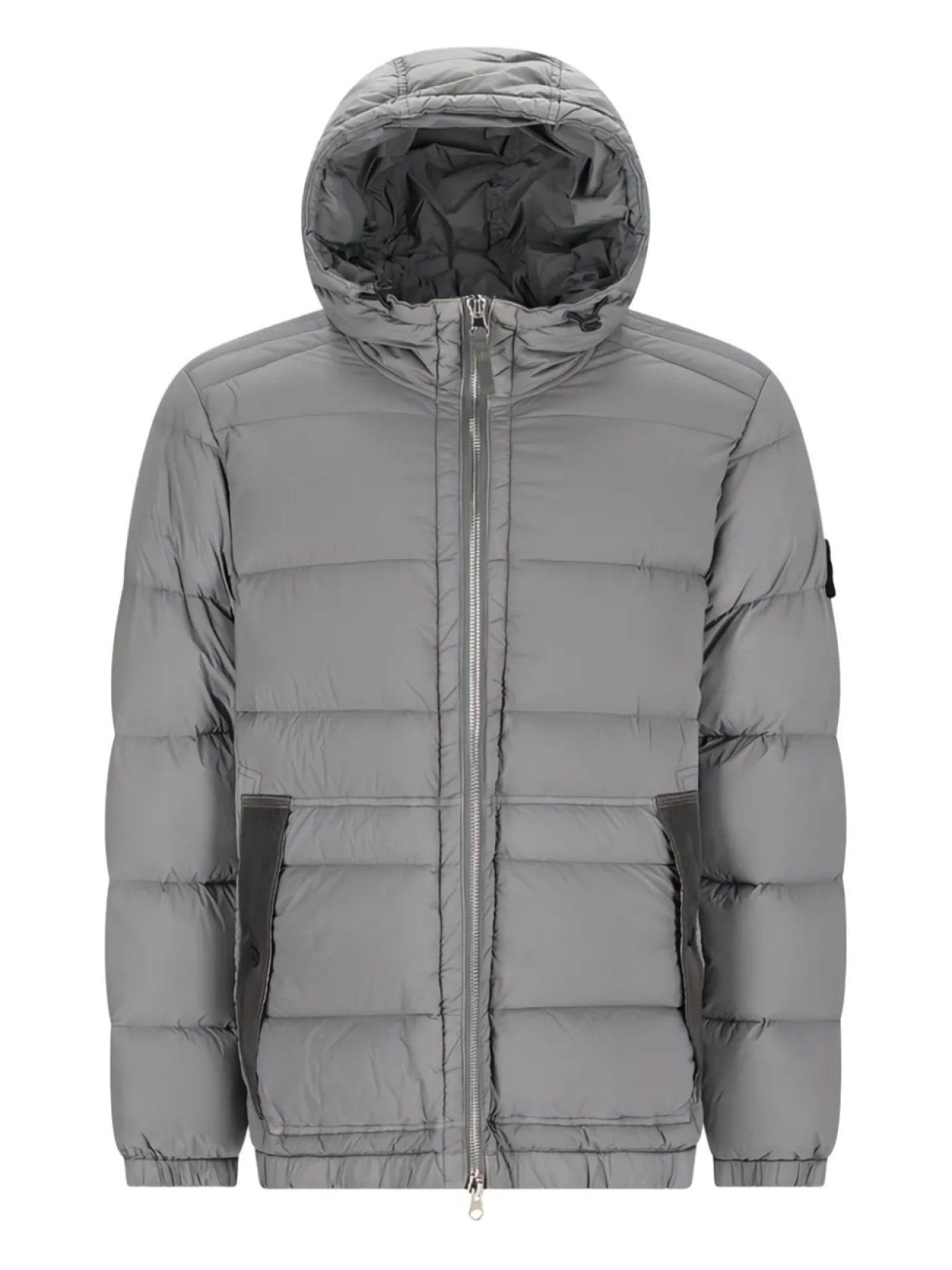 

Stone Island 4100040 Бесшовная куртка Tunnel Nylon Down-TC с капюшоном, серый