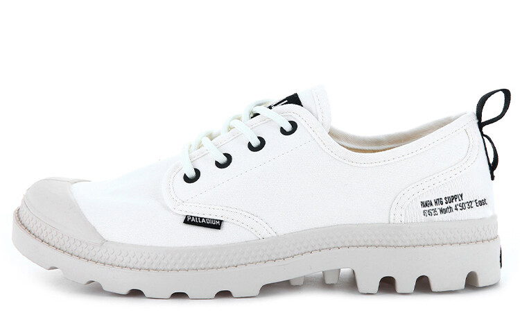 

Pampa Canvas Shoes Unisex Low-top White Palladium
