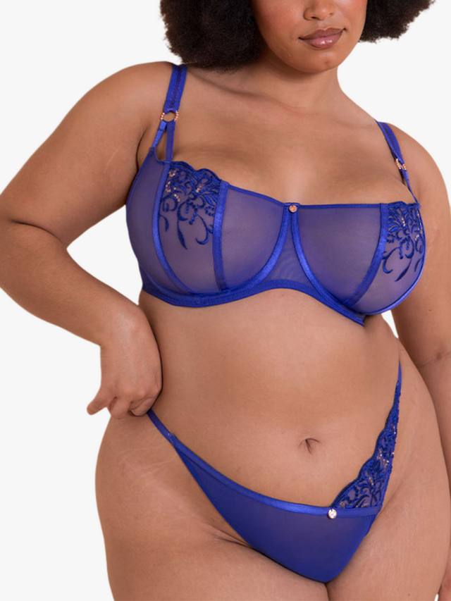 

Изысканное стринги Curvy Kate, Ultraviolet
