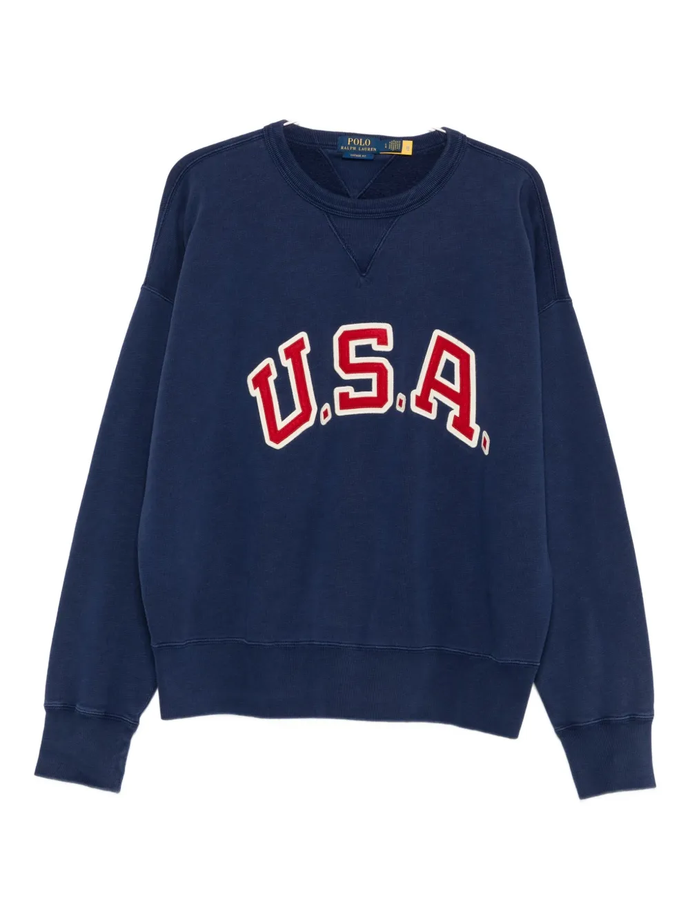 

Толстовка с логотипом США POLO RALPH LAUREN, синий