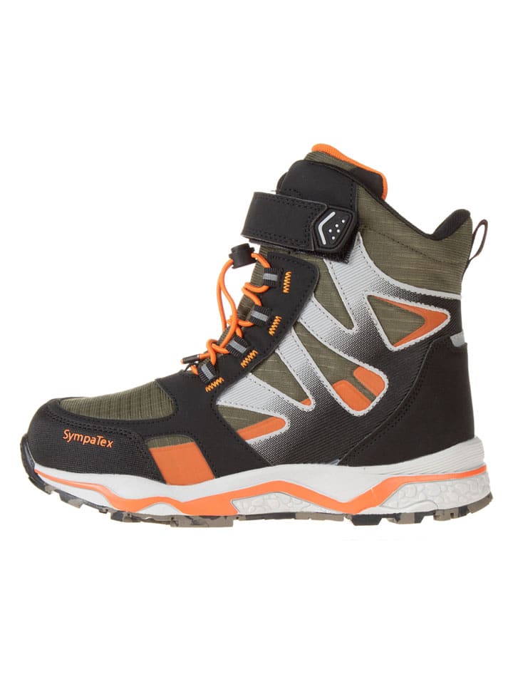 

Lurchi Зимние ботинки черного/хаки цвета