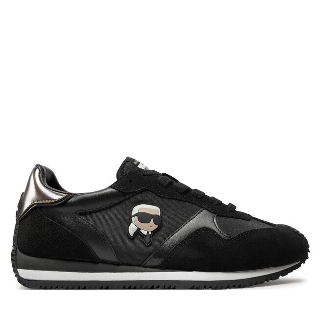 

Кроссовки KARL LAGERFELD KL63930N Black Lthr/Textile 400, черный