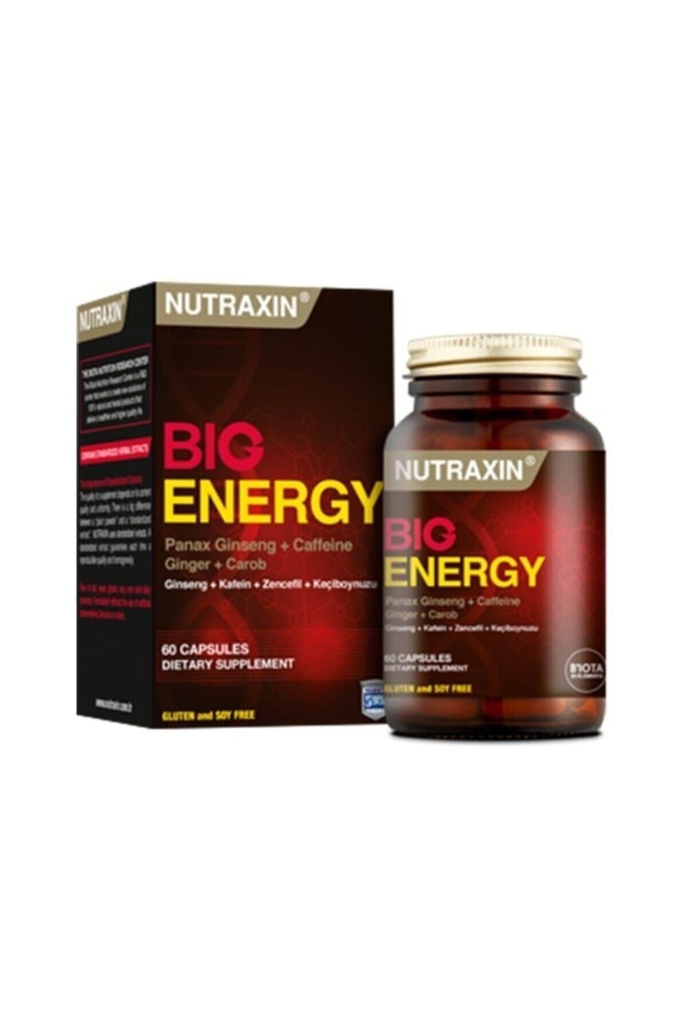 

Nutraxin Большая энергия 60 капсул