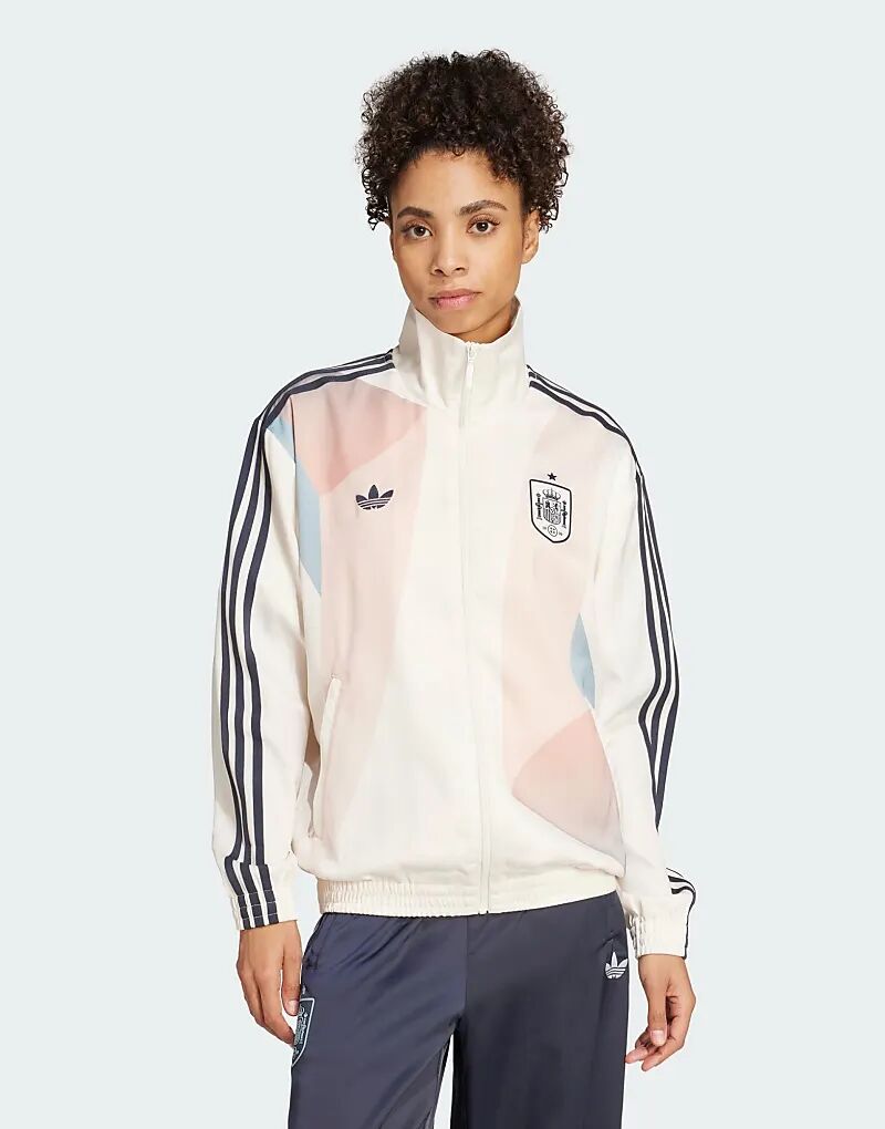 

Спортивный топ adidas Originals Spain белого цвета