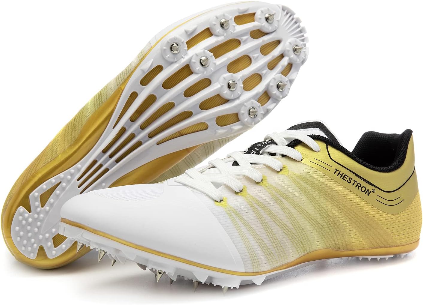 

Легкоатлетические кроссовки Zakey для мужчин, женщин и детей, шиповки для бега, прыжков и соревнований, профессиональные беговые шиповки для девочек и мальчиков, белый