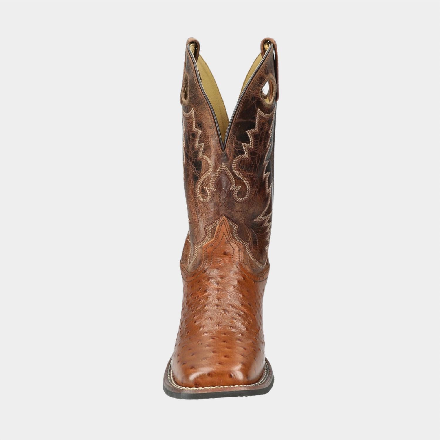 Мужские ковбойские сапоги Danville в цвете коньяк/коричневый Smoky Mountain Boots — фото 3